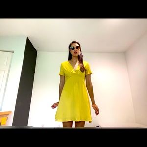 Yellow M Everly dress